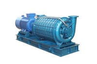 Waste water treatment multistage centrifugal blower